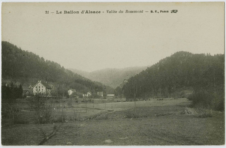 Le Ballon d’Alsace, vallée du Rosemont.