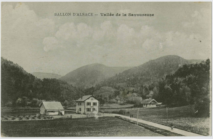Ballon d'Alsace, vallée de la Savoureuse.