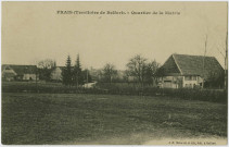 Frais (Territoire de Belfort), quartier de la mairie.