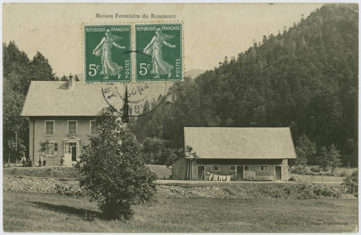 Maison forestière du Rosemont.