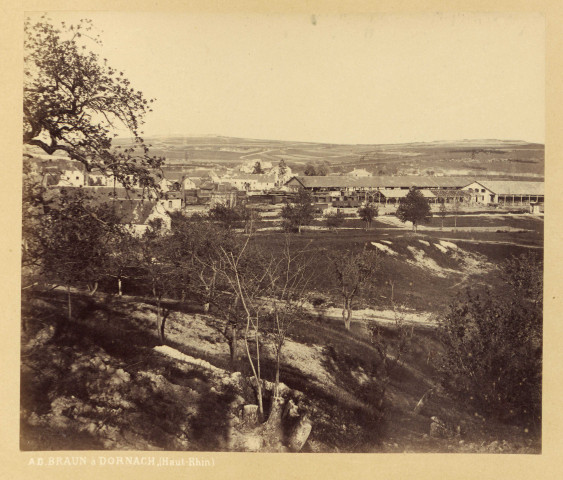 Belfort, le château, la gare, v. 1871-1872.