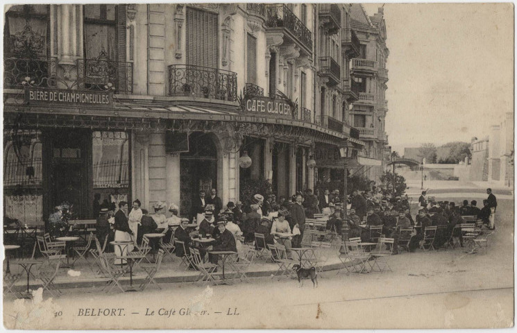 Belfort, Le Café Glacier.