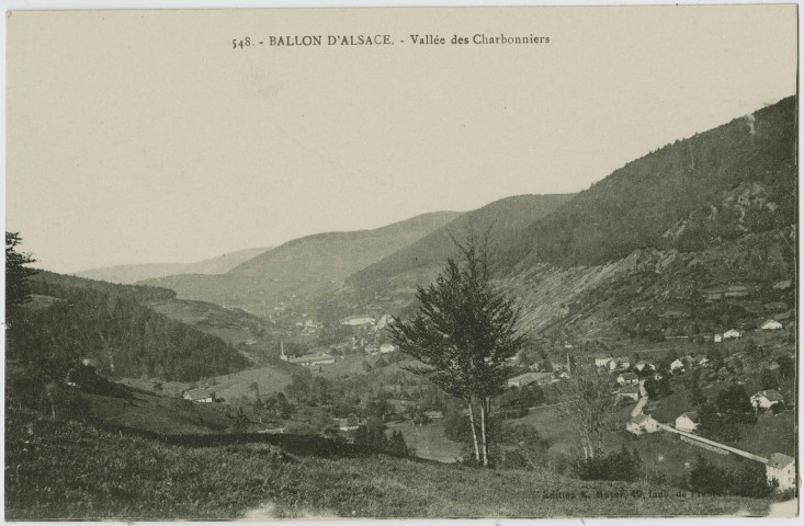 Ballon d’Alsace, vallée des Charbonniers.