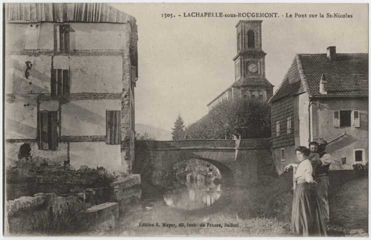 Lachapelle-sous-Rougemont, le pont de la st-Nicolas.