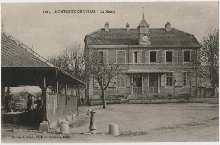 Montreux-Château, la mairie.