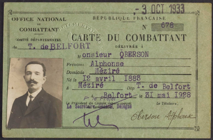OBERSON Alphonse