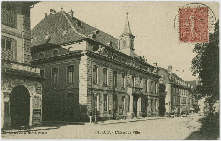 Belfort, l'Hôtel de Ville.