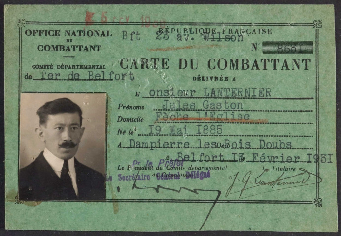 LANTERNIER Jules Gaston