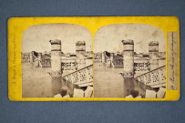 Argenteuil (Val-d'Oise), pont ferroviaire, ruines.