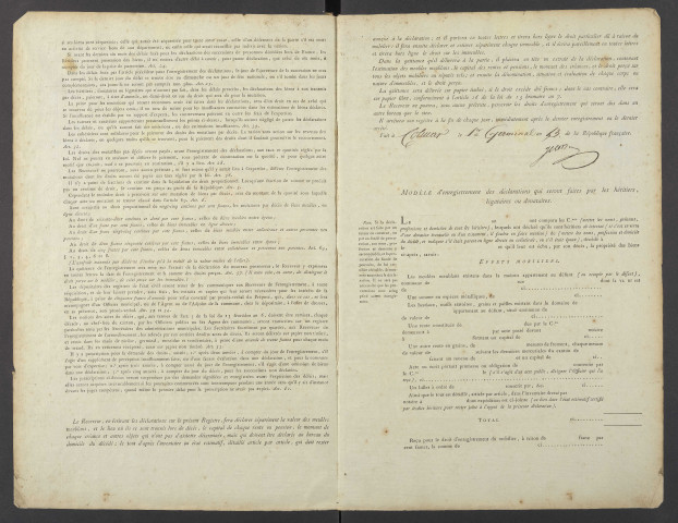 4 fructidor an III - 10 brumaire an V