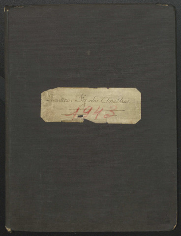 Recensements des habitants Faubourg des Ancêtres.