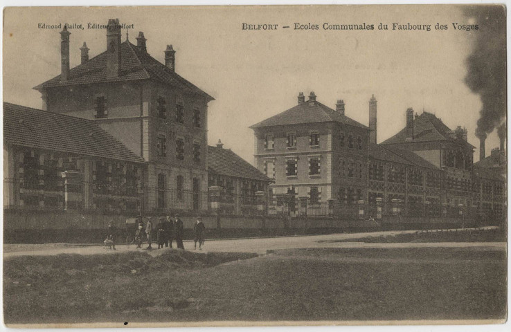 Belfort, écoles communales du faubourg des Vosges.