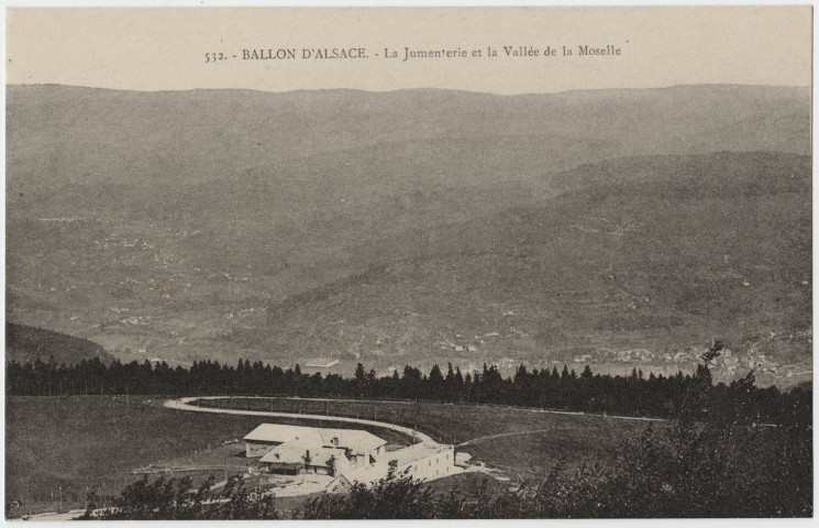 Ballon d’Alsace, la Jumenterie et la vallée de la Moselle.