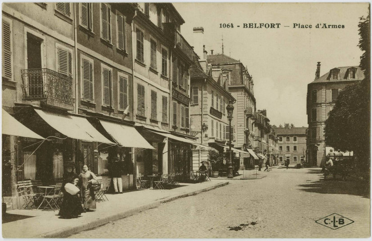 Belfort, place d'Armes.