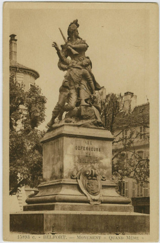 Belfort, monument Quand Même.