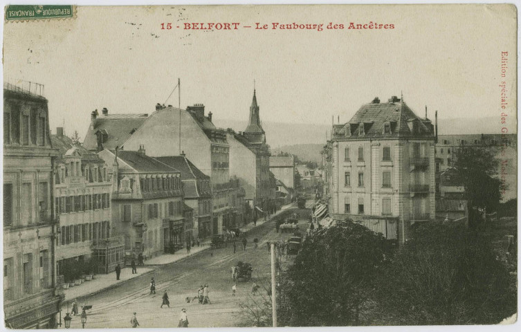 Belfort, le faubourg des Ancêtres.