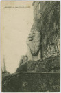 Belfort, le Lion (oeuvre de Bartholdi).
