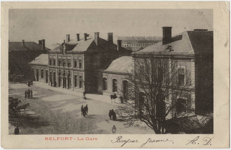 Belfort, la gare.
