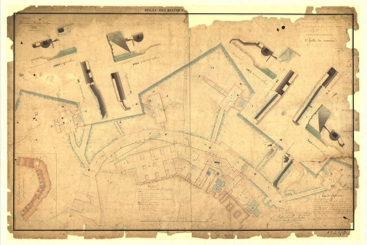 Atlas des fortifications, Grand souterrain du château