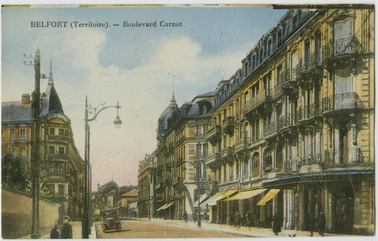 Belfort (Territoire), boulevard Carnot.