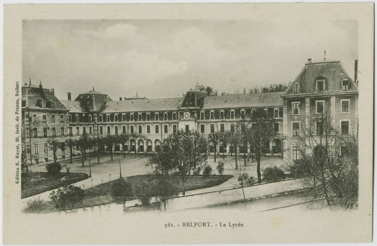 Belfort, le Lycée.