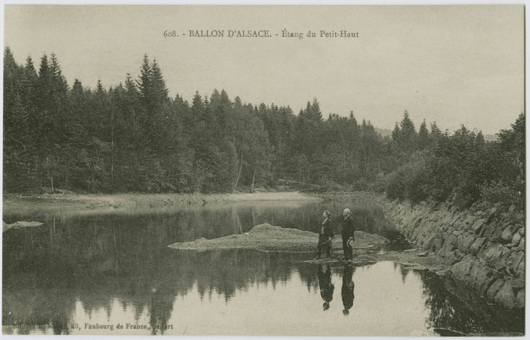 Ballon d’Alsace, étang du Petit Haut.