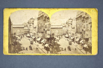 Paris (IIIe arrt), rue Saint-Martin, la porte de ville dite "Porte Saint-Martin".