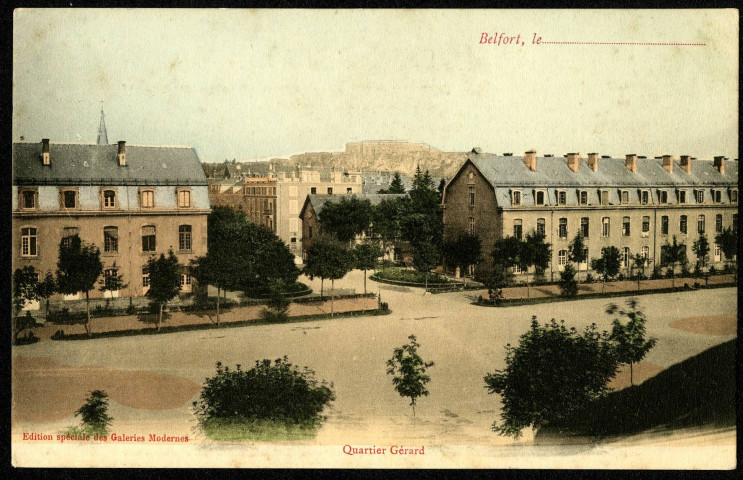 Belfort, Quartier Gérard.