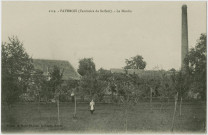 Faverois (Territoire de Belfort), le moulin.