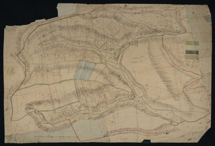 Commune de Lachapelle-sous-Chaux (7 feuilles).