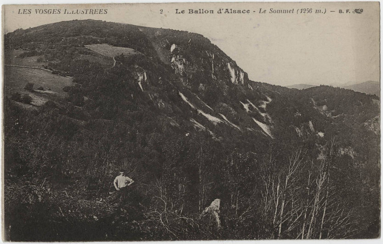 Les Vosges illustrées, Ballon d'Alsace, le sommet (1256 m.).