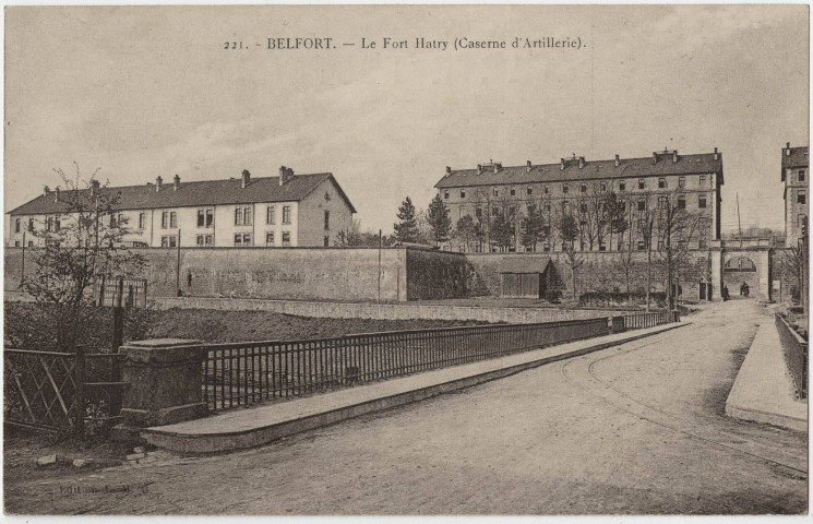 Belfort, le fort Hatry (caserne d'artillerie).