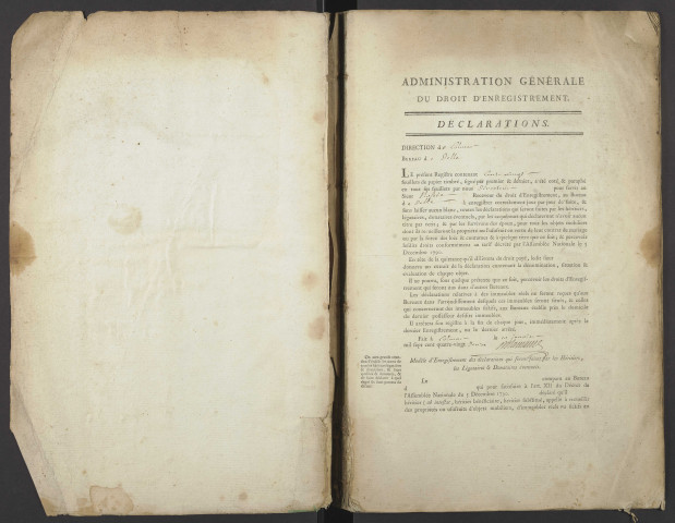 22 janvier 1792 - 1er messidor an III