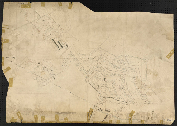 Belfort : plan du château