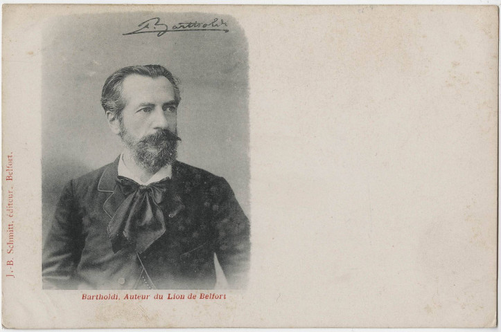 Bartholdi, auteur du Lion de Belfort.