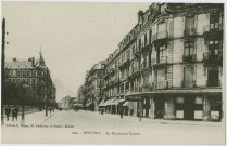 Belfort, le boulevard Carnot.
