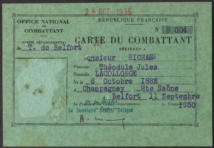 RICHARD Théodule Jules