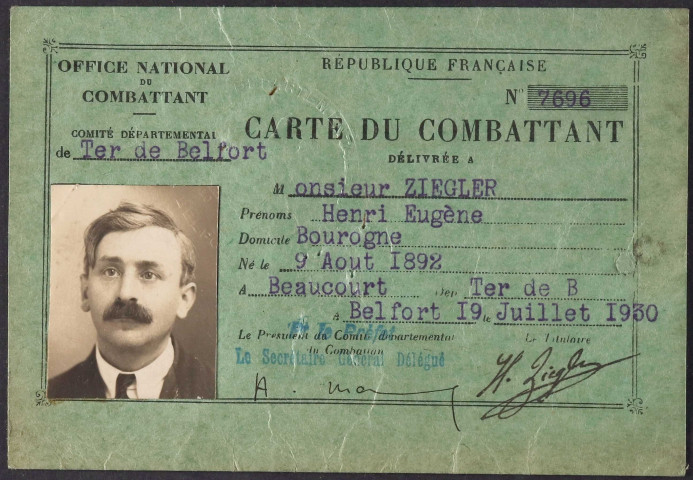 ZIEGLER Henri Eugène
