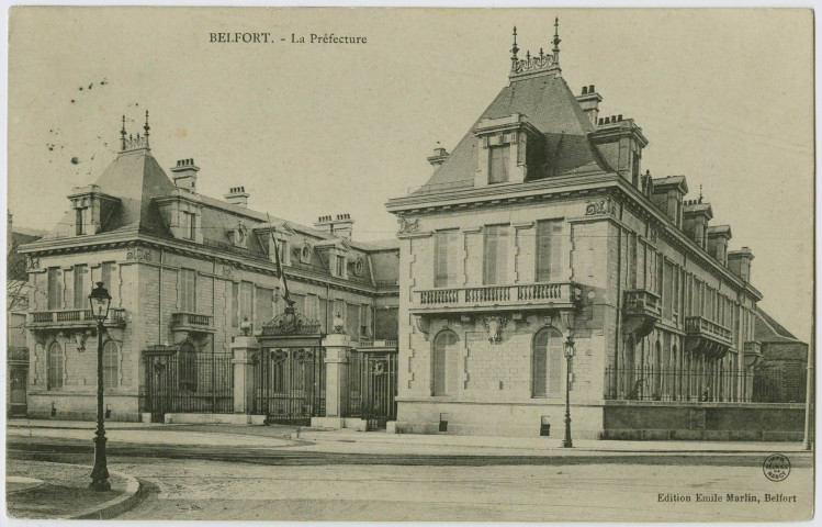 Belfort, la préfecture.