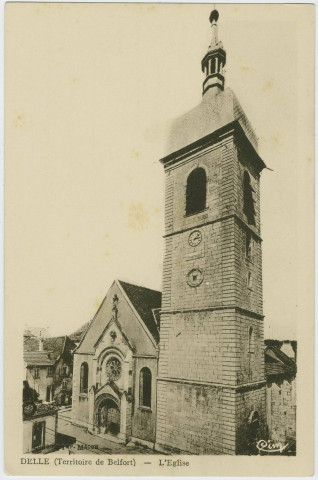 Delle (Territoire de Belfort), l'église.