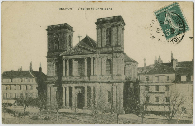Belfort, l'église St-Christophe.