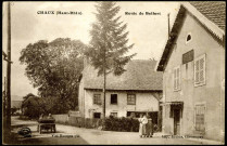 Chaux (Haut-Rhin), route de Belfort.