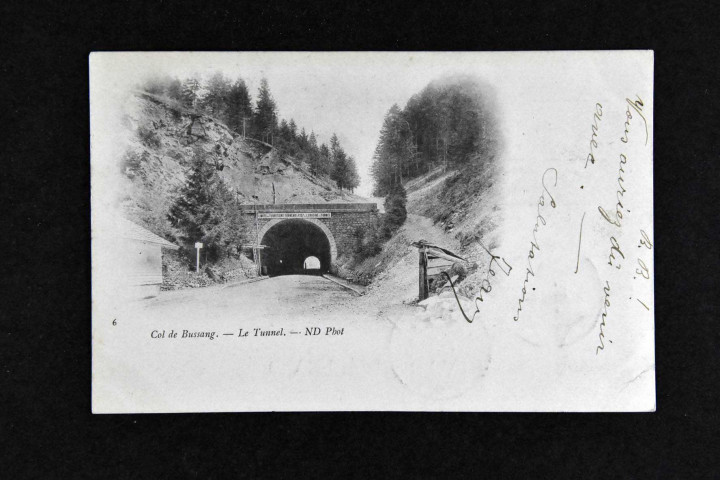 [Bussang], Col de Bussang, le tunnel.