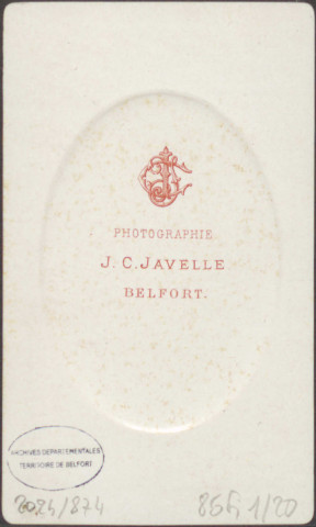 Officier du 42e régiment d'infanterie de ligne, épaulette à franges souples, contre épaulette gauche.