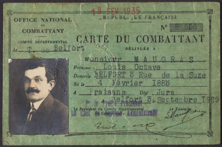 MAUGRAS Louis Octave