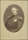 Général Henri Eugène Philippe Louis d'Orléans (1822-1897), duc d'Aumale, nommé le 28 septembre 1873 commandant du 7e Corps d'armée à Besançon, épaulettes à franges en graines d'épinard, décoré de l'Ordre de la Légion d'Honneur (grade : Grand Croix ; Royaume).
