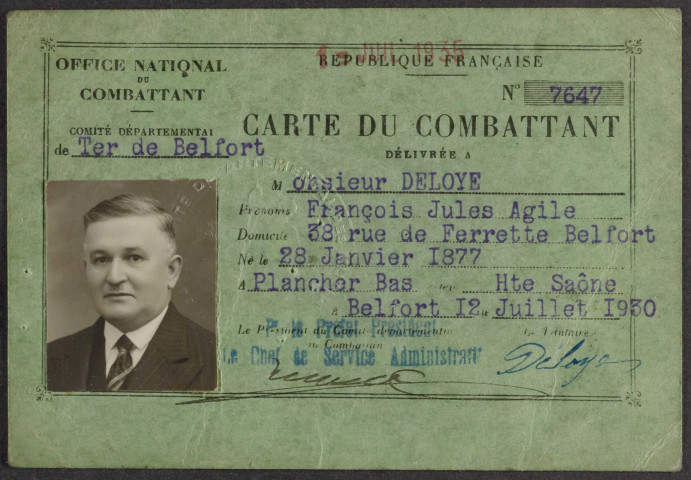 DELOYE François Jules Agile