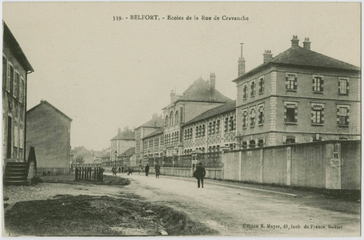 Belfort, école de la rue de Cravanche.