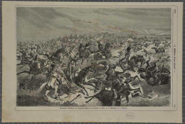 Bataille de Sedan, le 1er septembre.