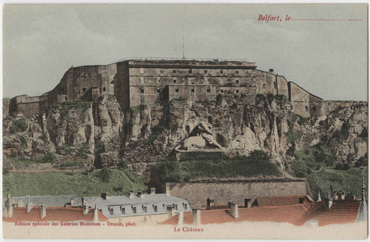 Belfort, le château.